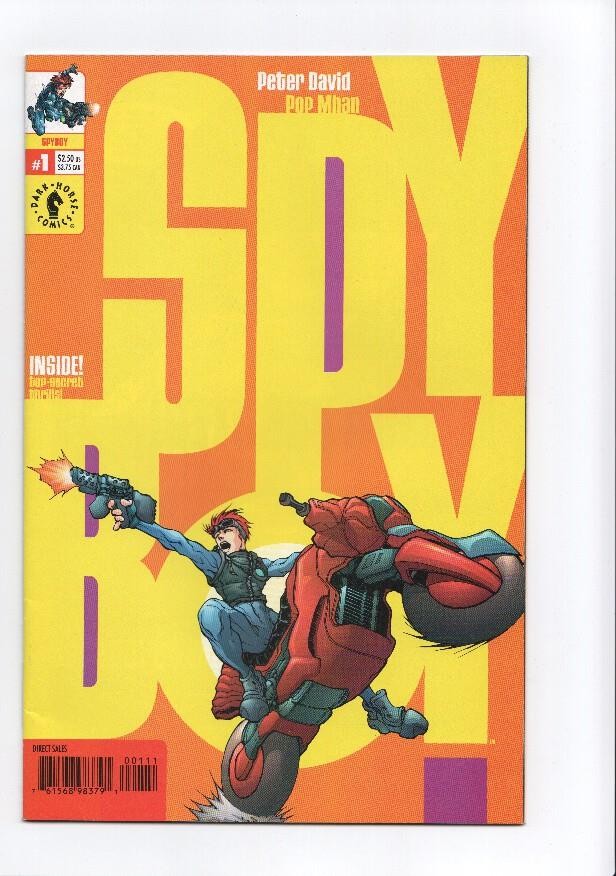 SPY BOY, Vol.1 Numero 01: The Spy who Flushed Me  (Dark Horse 1999)