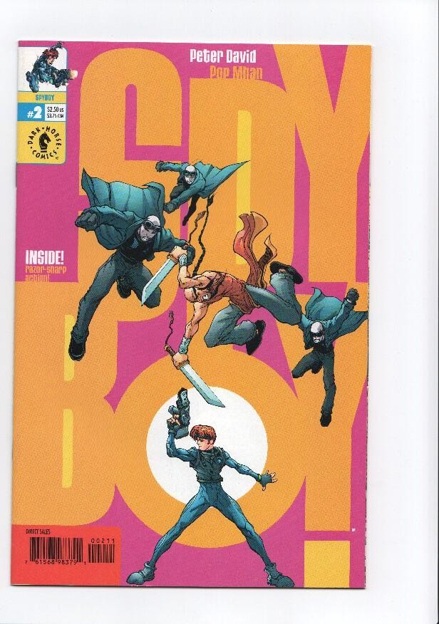 SPY BOY, Vol.1 Numero 02: Live and Let Fry  (Dark Horse 1999)
