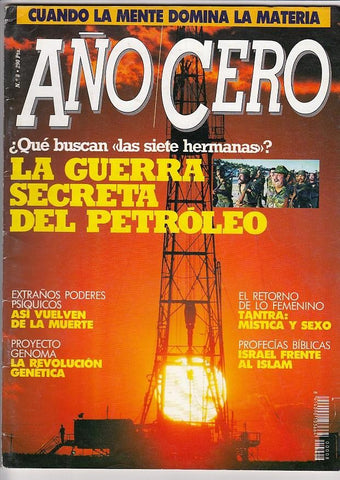 AÑO CERO  numero 08. La guerra secreta del petroleo