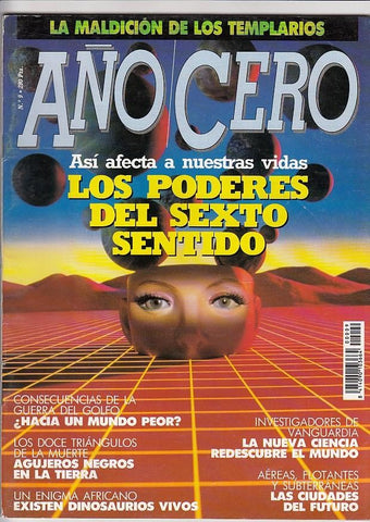 AÑO CERO  numero 09. Los poderes del sexto sentido