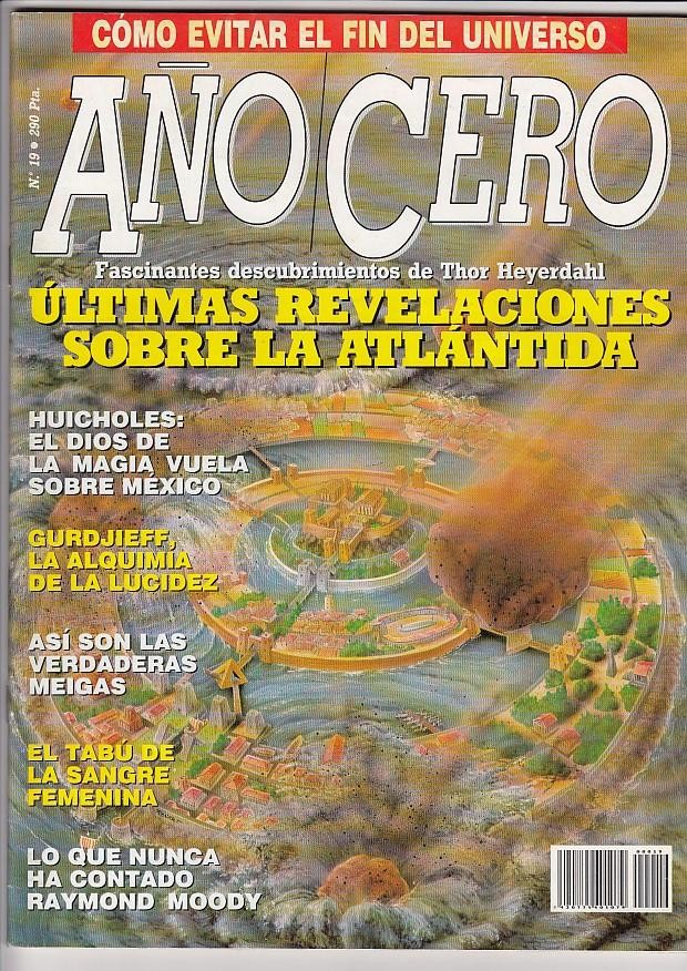 AÑO CERO  numero 19. Ultimas revelaciones sobre la Atlantida