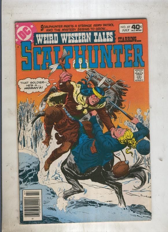 Weird Western Tales SCALPHUNTER numero 69
