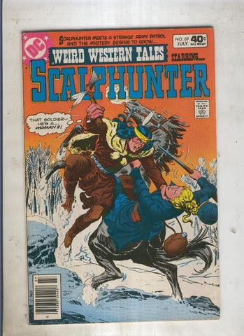 Weird Western Tales SCALPHUNTER numero 69