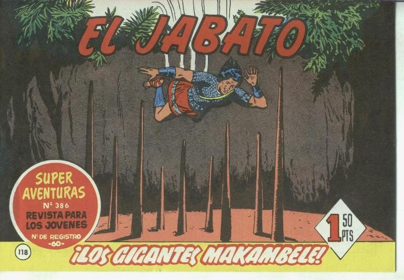 El Jabato facsimil numero 118: Los gigantes Makambele