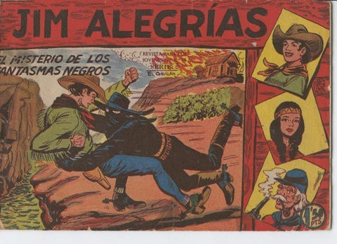 Jim Alegrias de Maga  numero 15: El misterio de los fantasmas viejos