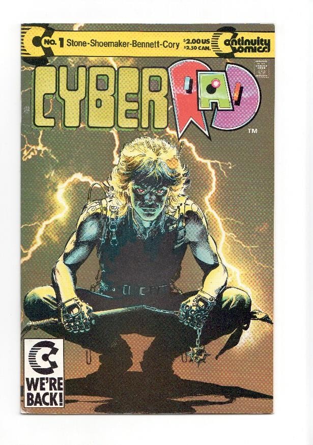 CYBERRAD, Vol.1: Numero 01 (Continuity Comics 1991)
