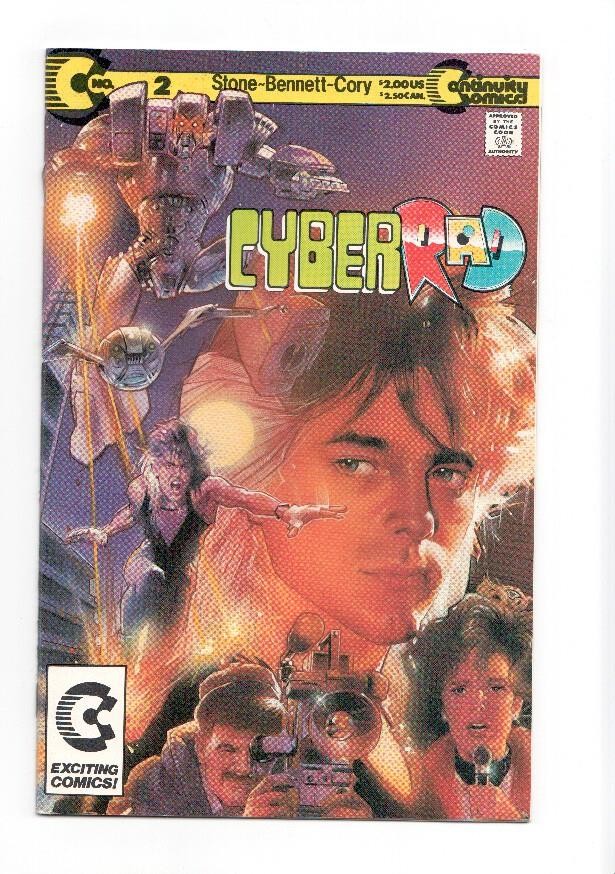CYBERRAD, Vol.1: Numero 02 (Continuity Comics 1991)