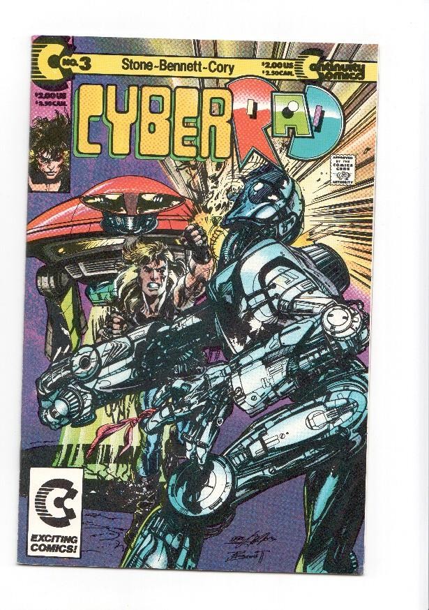 CYBERRAD, Vol.1: Numero 03 (Continuity Comics 1991)