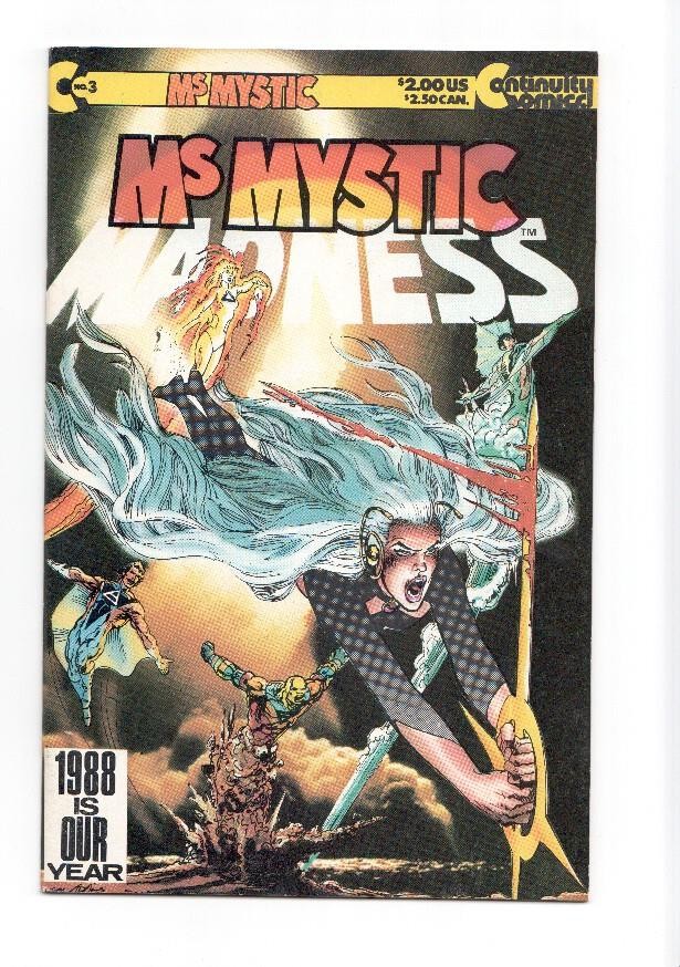 MS. MYSTIC, Vol.1: Numero 03 (Continuity Comics 1988)