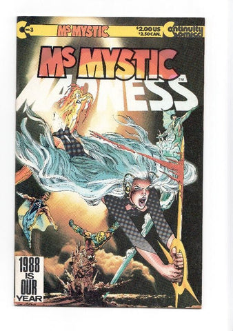 MS. MYSTIC, Vol.1: Numero 03 (Continuity Comics 1988)