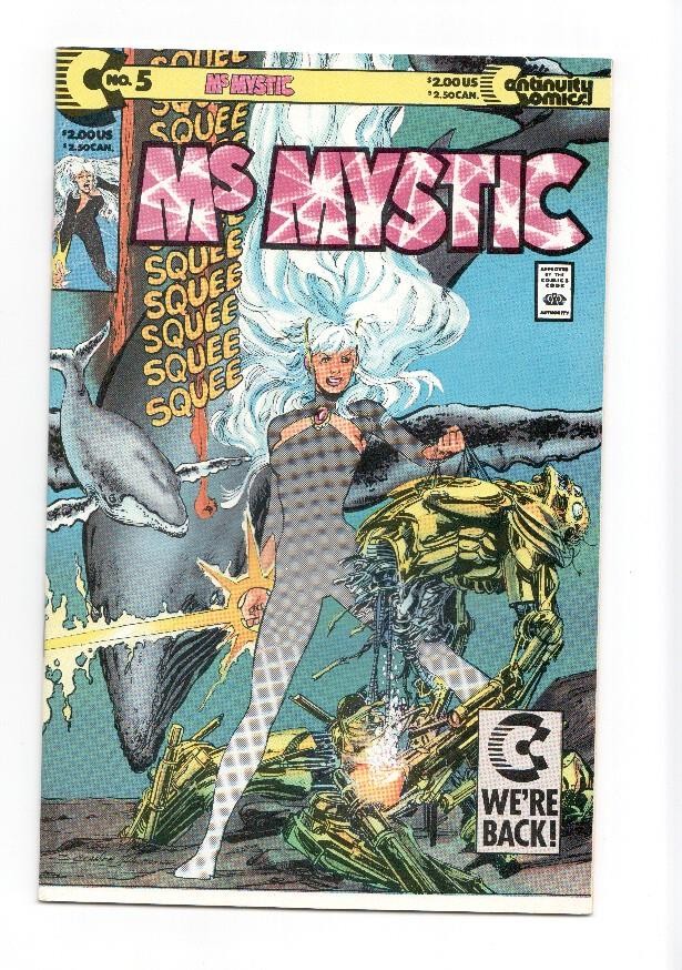 MS. MYSTIC, Vol.1 Numero 05: Whale Song (Continuity Comics 1988)