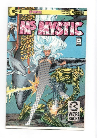 MS. MYSTIC, Vol.1 Numero 05: Whale Song (Continuity Comics 1988)