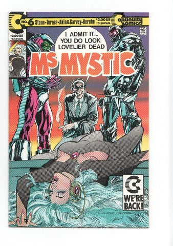 MS. MYSTIC, Vol.1 Numero 06: Dreaded Tides (Continuity Comics 1988)