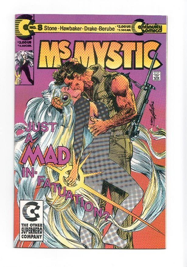 MS. MYSTIC, Vol.1 Numero 08: Just a Mad in-fatuation? (Continuity Comics 1988)