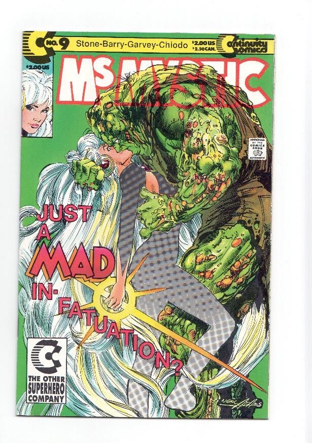 MS. MYSTIC, Vol.1 Numero 09: Just a Mad in-fatuation 2 (Continuity Comics 1992)