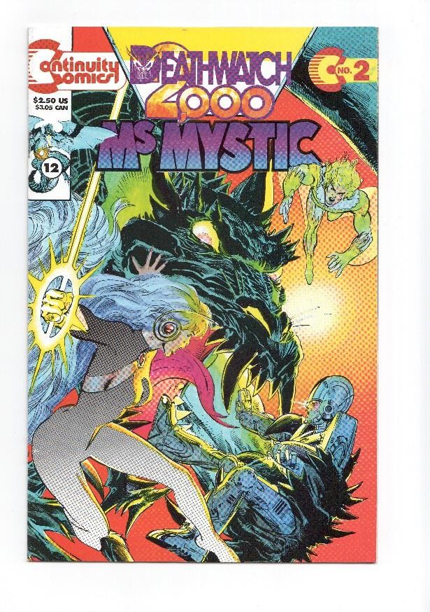 MS. MYSTIC: DEATHWATCH 2000, Mini-Serie: Numero 02 (Continuity Comics 19932)