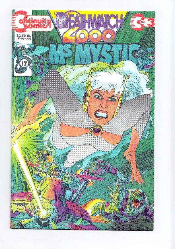 MS. MYSTIC: DEATHWATCH 2000, Mini-Serie: Numero 03 (Continuity Comics 19932)