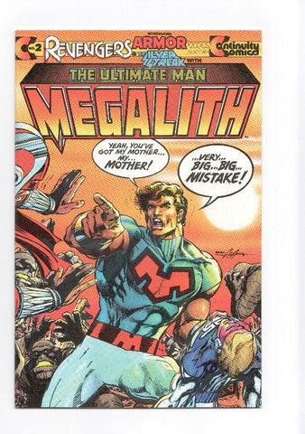 REVENGERS: Featuring MEGALITH, Vol.1: Numero 02 (Continuity Comics 1985)