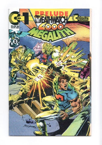 MEGALITH, Vol.2: Numero 01 (Continuity Comics 1993)