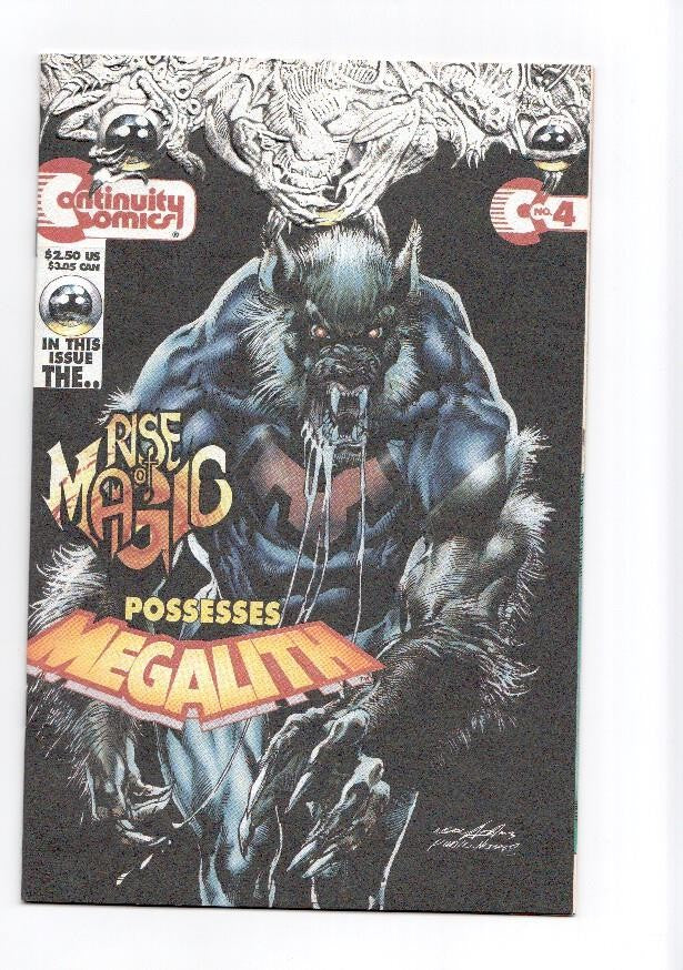 MEGALITH, Vol.2, Numero 04: The Werewolf (Continuity Comics 1993)