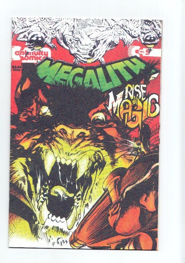 MEGALITH, Vol.2, Numero 05: Rise of Magic (Continuity Comics 1993)