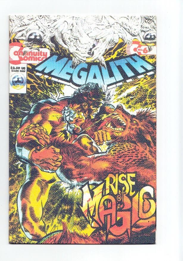 MEGALITH, Vol.2, Numero 06: Rise of Magic 2 (Continuity Comics 1993)