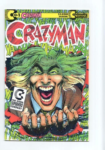 CRAZYMAN, Vol.1: Numero 01 (Continuity Comics 1992)