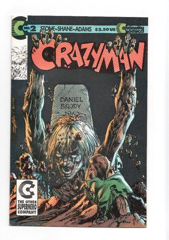 CRAZYMAN, Vol.1 Numero 02: Buried Alive (Continuity Comics 1992)