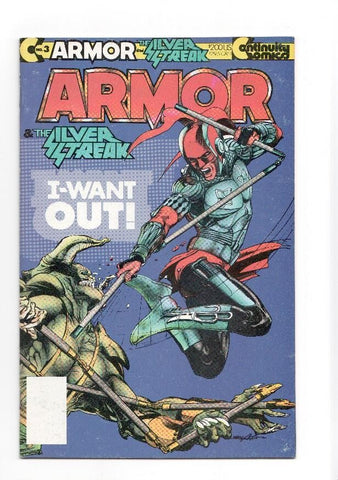 ARMOR, Vol.1 Numero 03: I Want Out (Continuity Comics 1987)