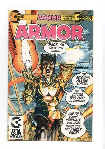 ARMOR, Vol.1 Numero 05: The Silver Streak 5 (Continuity Comics 1988)