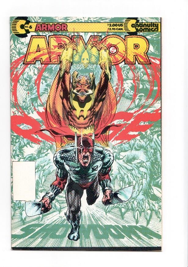 ARMOR, Vol.1 Numero 06: The Silver Streak 6 (Continuity Comics 1989)