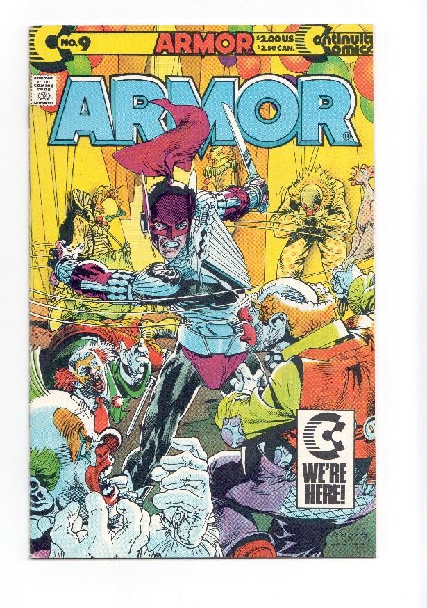 ARMOR, Vol.1 Numero 09: No Laughing Matter (Continuity Comics 1991)