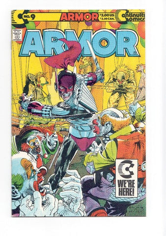 ARMOR, Vol.1 Numero 09: No Laughing Matter (Continuity Comics 1991)