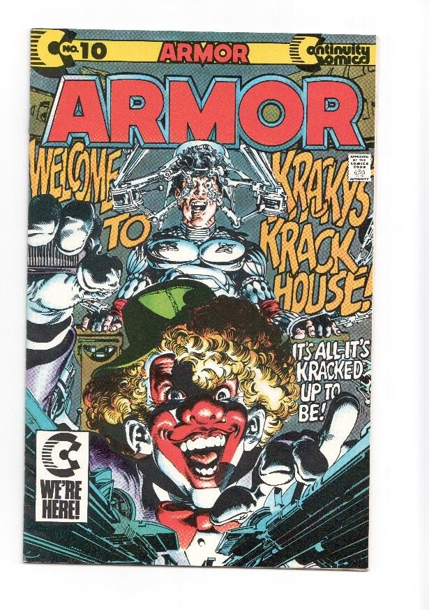 ARMOR, Vol.1 Numero 10: Are we having fun yet? (Continuity Comics 1991)