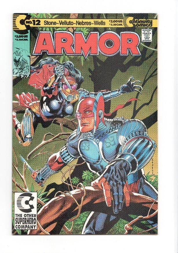 ARMOR, Vol.1: Numero 12 (Continuity Comics 1992)