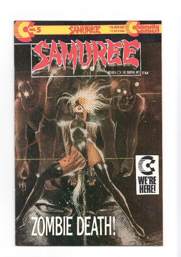 SAMUREE, Vol.1 Numero 05: The Passion Within (Continuity Comics 1989)