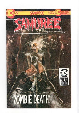 SAMUREE, Vol.1 Numero 05: The Passion Within (Continuity Comics 1989)