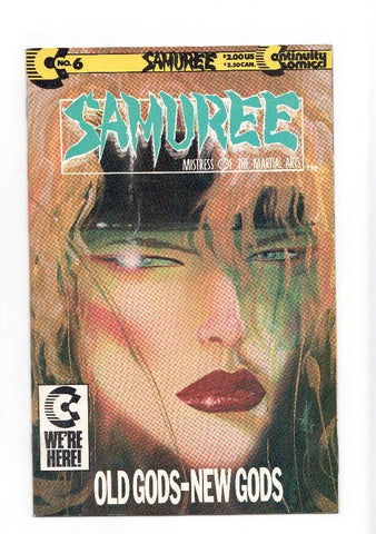 SAMUREE, Vol.1 Numero 06: Old Gods-New Gods (Continuity Comics 1989)