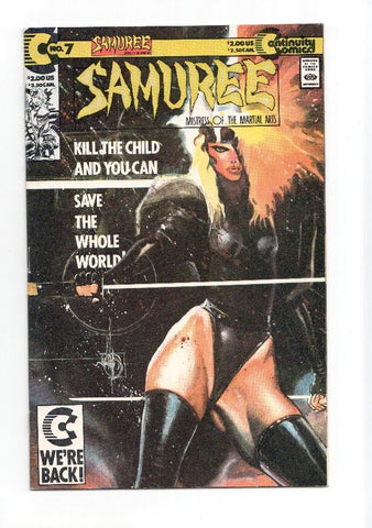 SAMUREE, Vol.1 Numero 07: Kill the Child and You can (Continuity Comics 1990)