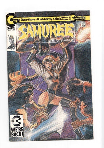 SAMUREE, Vol.1 Numero 08: The Best of all Possible Worlds (Continuity Comics 1990)