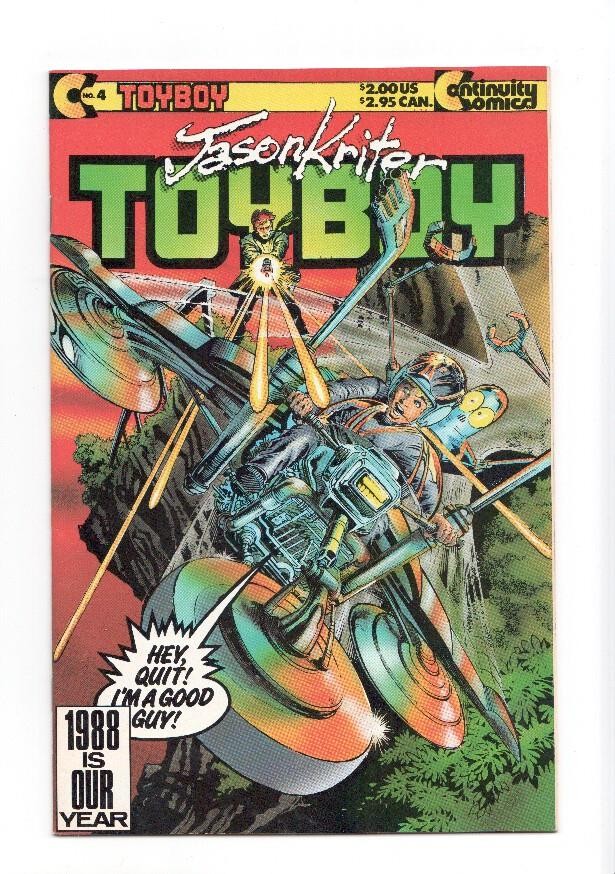 TOYBOY, Vol.1: Numero 04 (Continuity Comics 1987)