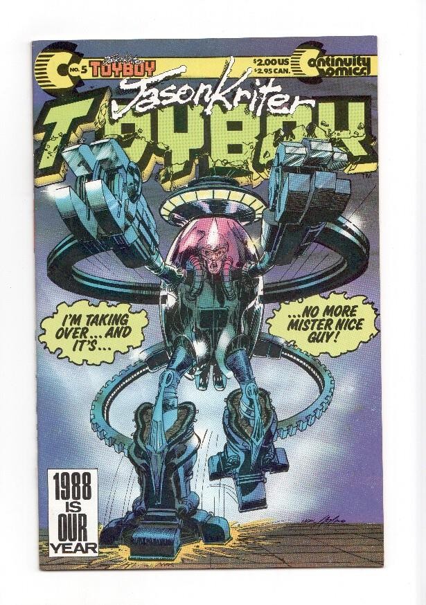 TOYBOY, Vol.1 Numero 05: Tricks are for Kids (Continuity Comics 1987)