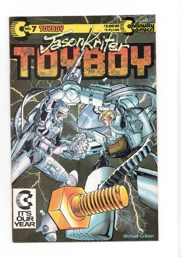 TOYBOY, Vol.1 Numero 07: Just in Time (Continuity Comics 1989)