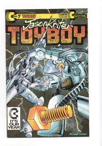 TOYBOY, Vol.1 Numero 07: Just in Time (Continuity Comics 1989)