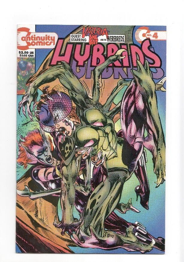 HYBRIDS ORIGIN, Vol.1: Numero 04 (Continuity Comics 1993)
