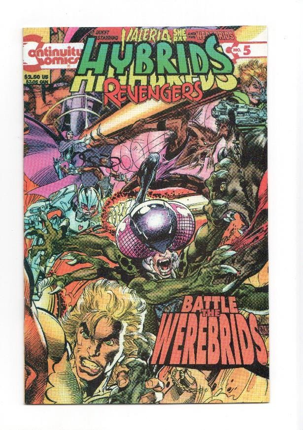 HYBRIDS ORIGIN, Vol.1: Numero 05 (Continuity Comics 1994)