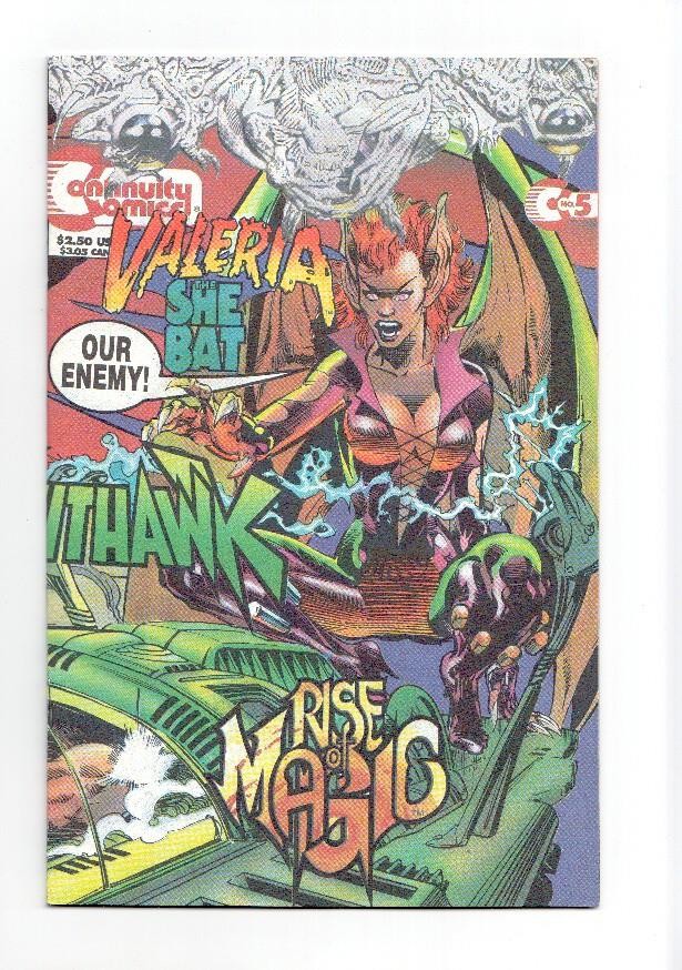 VALERIA, the She Bat, Vol.1: Numero 05 (Continuity Comics 1993)
