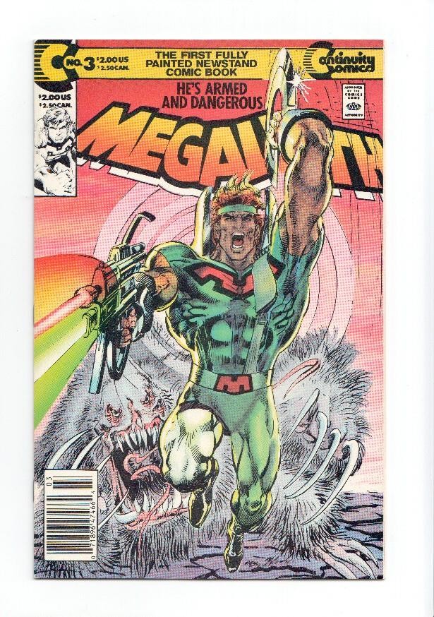 MEGALITH, Vol.1: Numero 03 (Continuity Comics 1989)