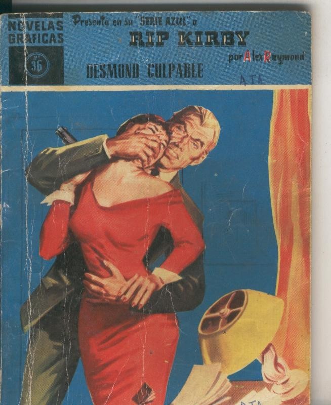 Rip Kirby serie azul numero 36: Desmond Culpable