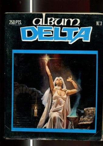 Delta album numero 3 con los numeros 33 a 35 (numerado 1 en interior. aviejado)